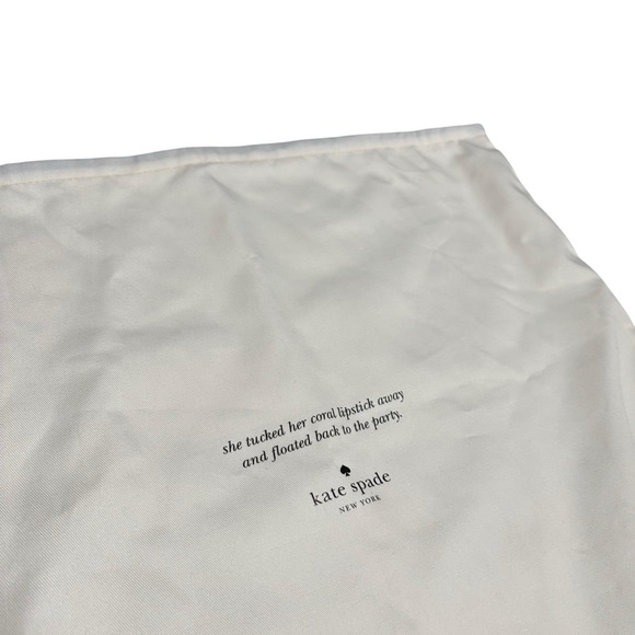 Kate Spade Protective Dust Bag For Storage 19 x 17.5 Beige Cream - Picture 3 of 3